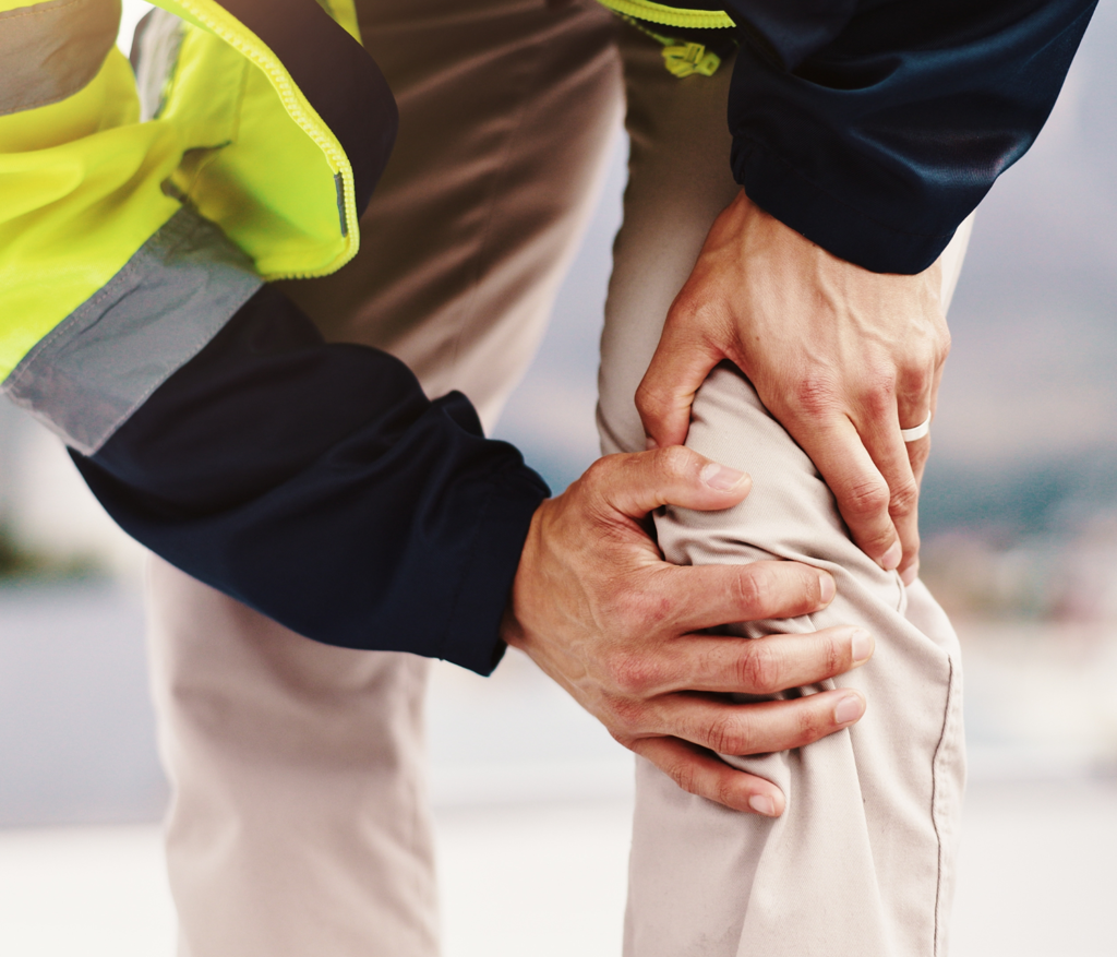 Knee pain - typical tradesman injury